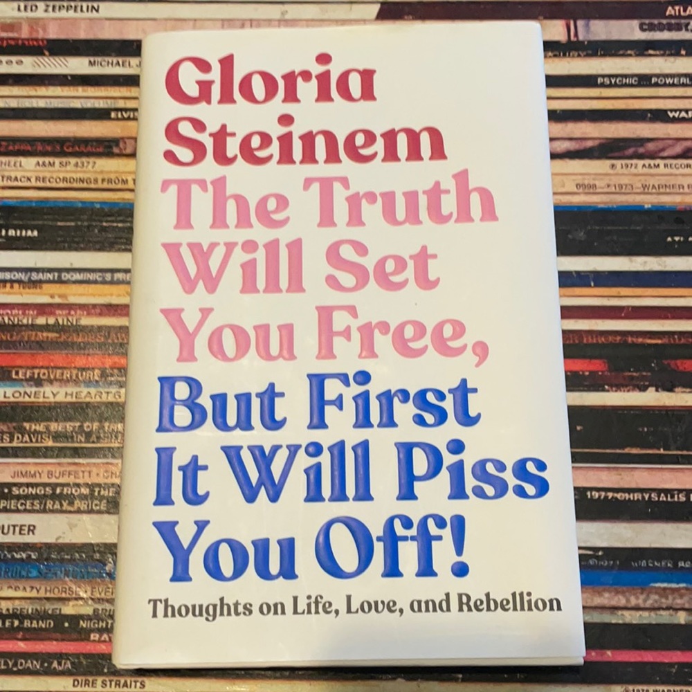 Gloria Steinem Autographed Book